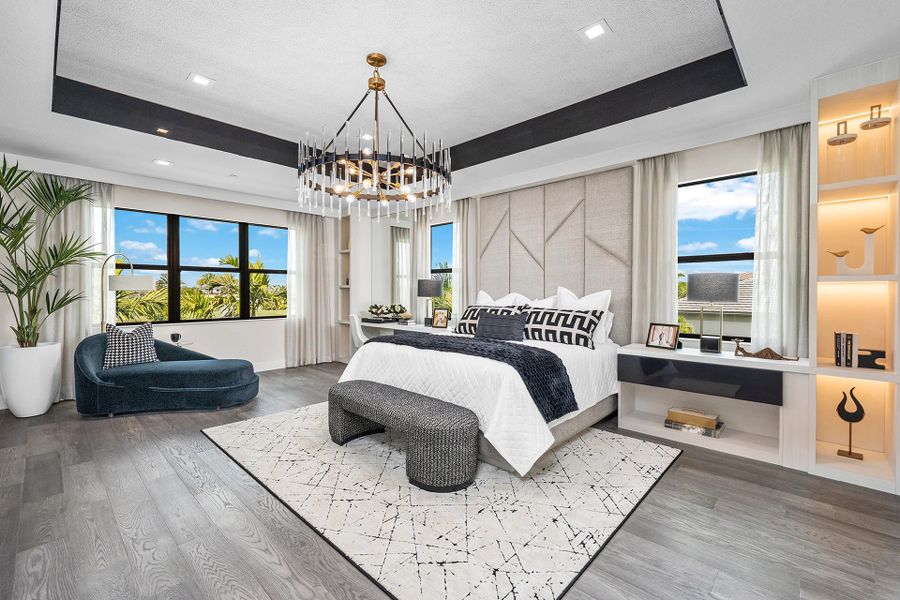 Representative furnished interior of a home built from the Celestia by GL Homes in Apex at Avenir, Palm Beach Gardens (Image 5).