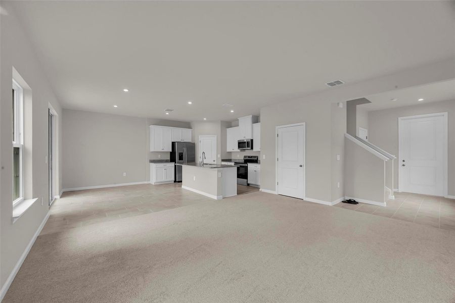 Furnished interior view inside a new home in Central Park, Port St. Lucie (Image 6).