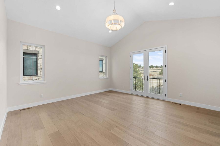 Residence 2 | Primary Retreat | V3 layout | The Summit at Castle Pines by Trumark Homes