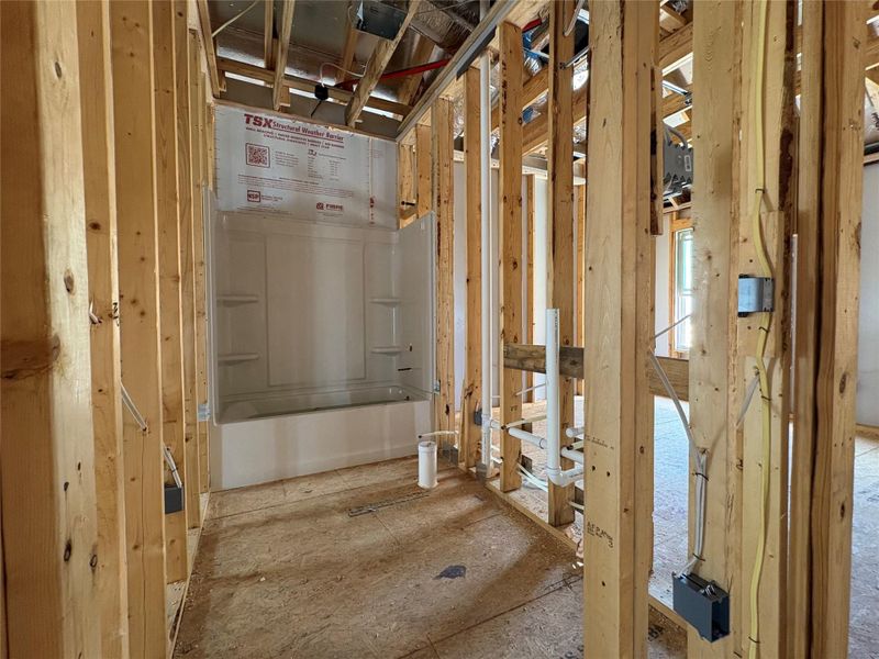 Spacious, unfurnished interior of a new home in The Homestead at Lariat, Liberty Hill (Image 5). Spacious, unfurnished interior of a new home in The Homestead at Lariat, Liberty Hill (Image 5).