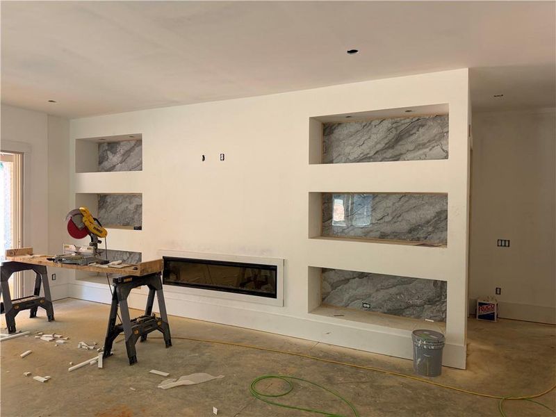 In-progress construction of a new home in , Buford, GA (Image 9). In-progress construction of a new home in , Buford, GA (Image 9).