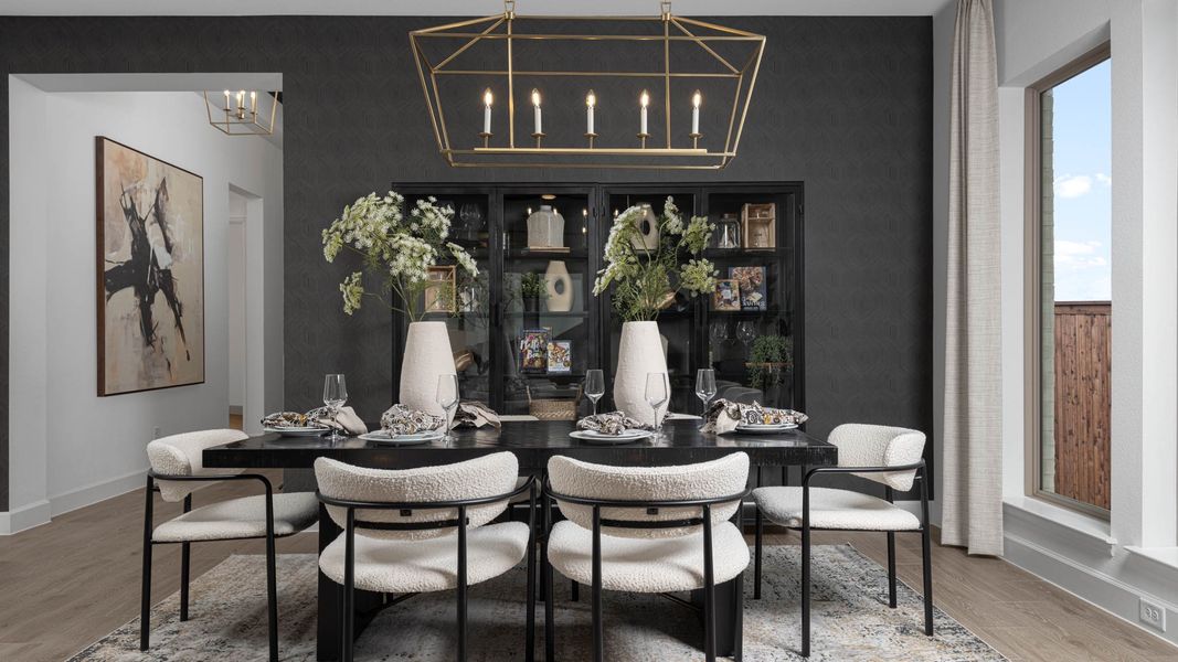 Representative furnished interior of a home built from the 2810W by Perry Homes in The Highlands 60', Porter (Image 3). Representative furnished interior of a home built from the 2810W by Perry Homes in The Highlands 60', Porter (Image 3).