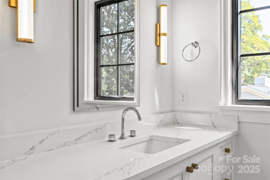 Furnished interior view inside a new home in Stratford Chase, Charlotte (Image 32).