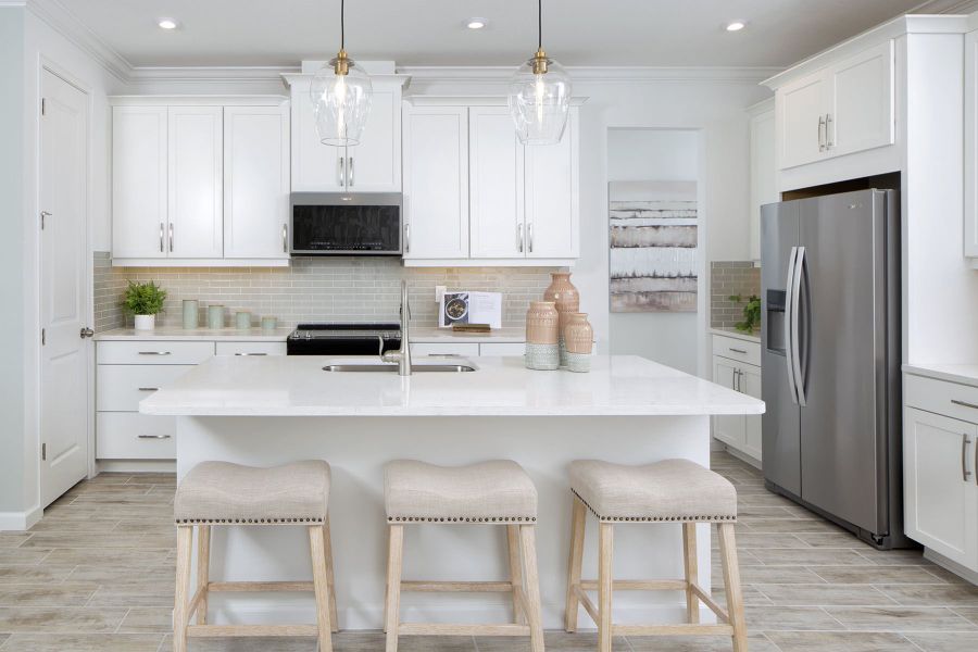 Representative furnished interior of a home built from the Anclote by Mattamy Homes in Wellen Park, Venice (Image 6).