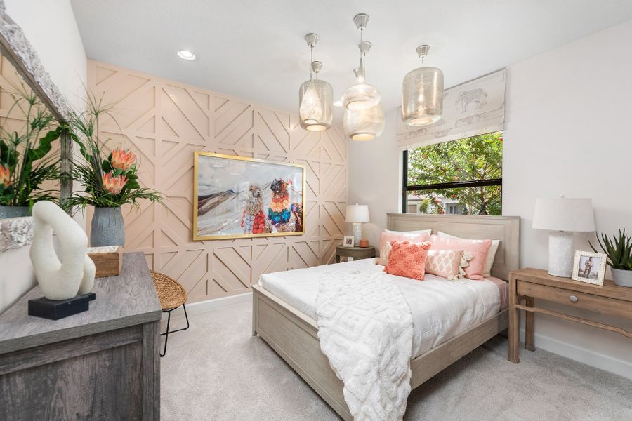 Representative furnished interior of a home built from the Bimini by GL Homes in Valencia Parc at Riverland, Port St. Lucie (Image 26).