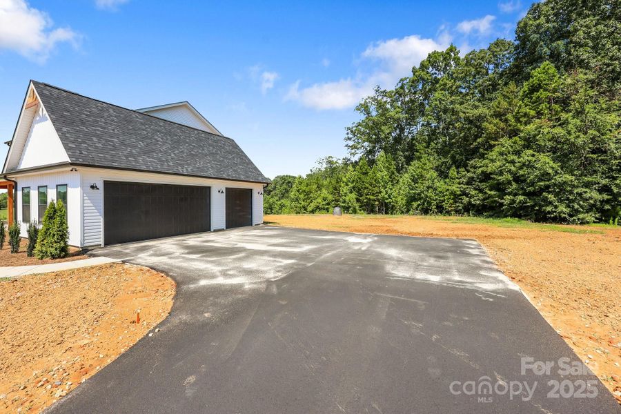 Front exterior of a new home in , China Grove, NC, highlighting curb appeal (Image 18).