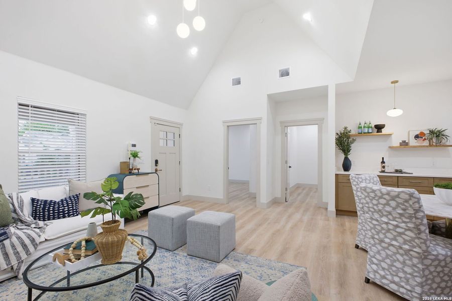 Furnished interior view inside a new home in , San Antonio (Image 40).