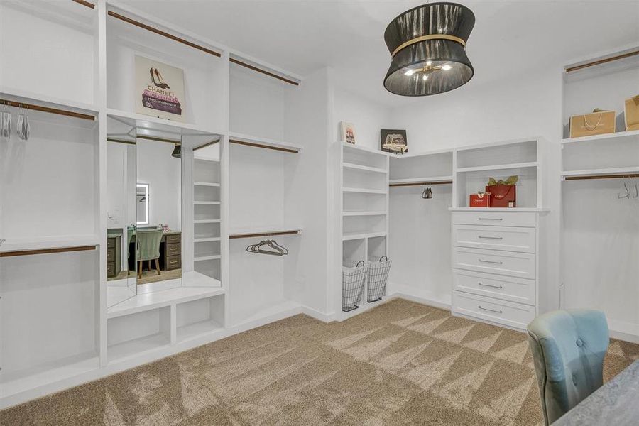 Furnished interior view inside a new home in , Aledo (Image 12).