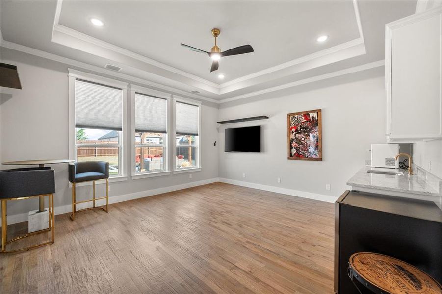Spacious, unfurnished interior of a new home in , Mansfield (Image 21).