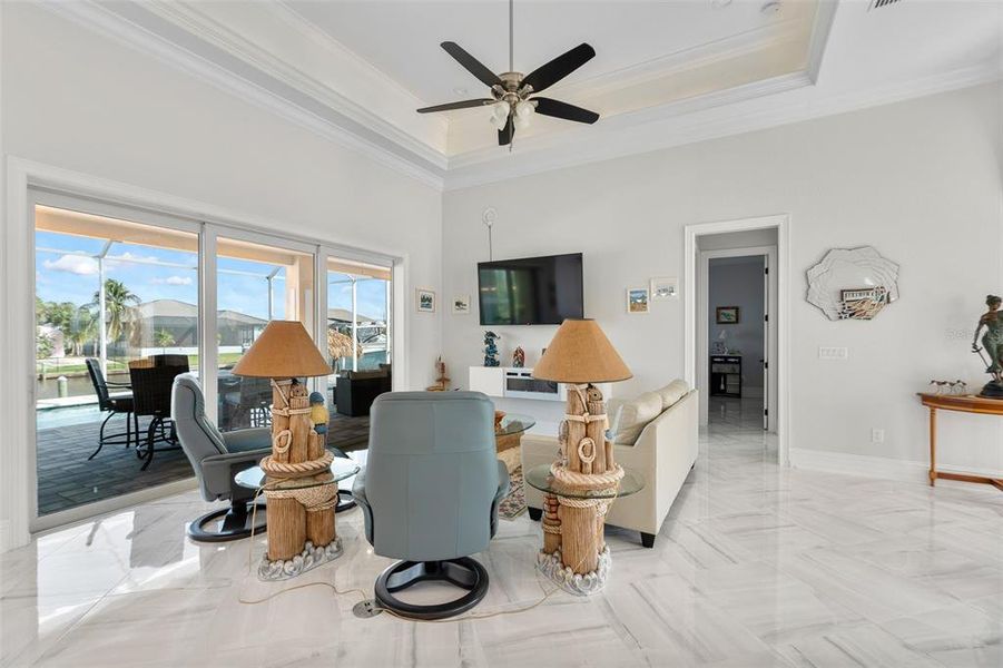 Furnished interior view inside a new home in , Port Charlotte (Image 26).