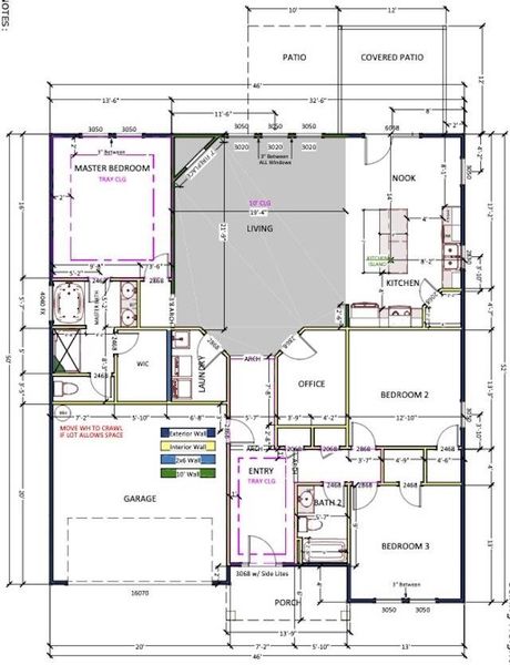 2D floor plan layout of this home in Davis Heights, Inman, SC (Image 2). 2D floor plan layout of this home in Davis Heights, Inman, SC (Image 2).