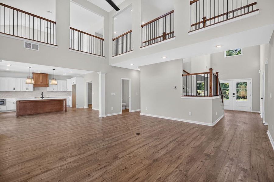 Spacious, unfurnished interior of a new home in Blackwelder Bluff, Bowdon (Image 26).