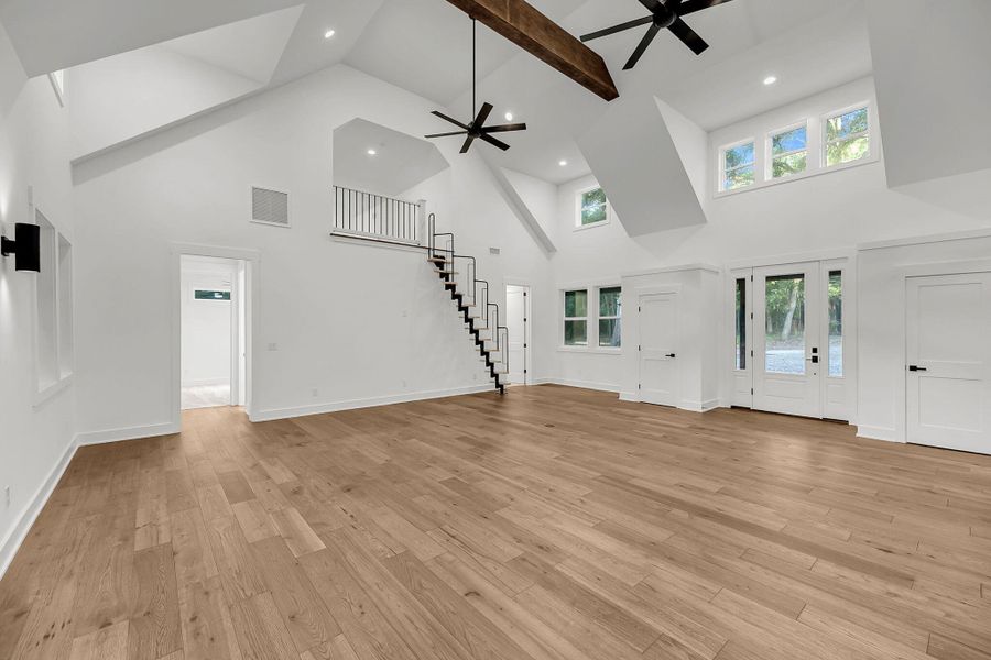 Spacious, unfurnished interior of a new home in , Johns Island (Image 25).