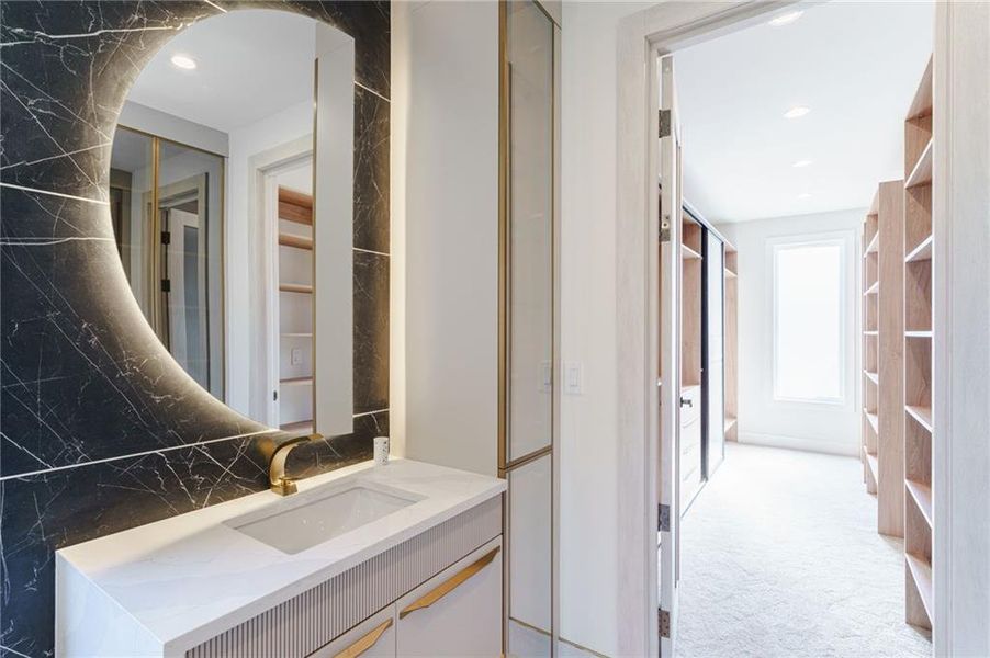 Furnished interior view inside a new home in , Sugar Hill (Image 47).