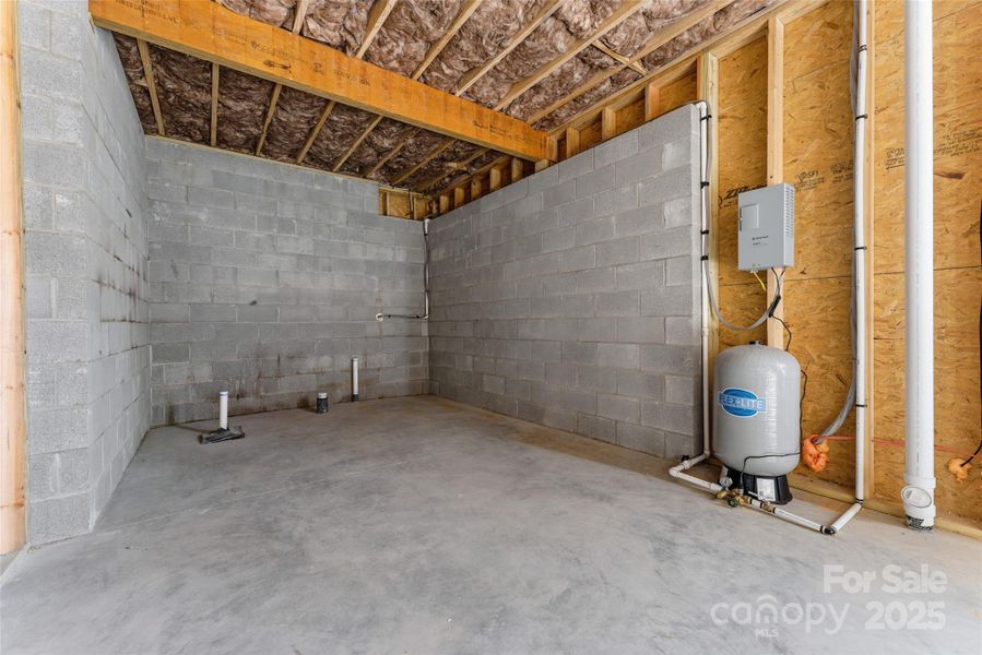 In-progress construction of a new home in , Hendersonville, NC (Image 38).