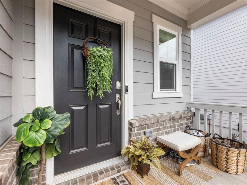 Exterior details and patio area of a home in Creekside at Farmers Crossing, Ball Ground (Image 20). Exterior details and patio area of a home in Creekside at Farmers Crossing, Ball Ground (Image 20).
