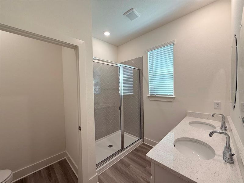 Furnished interior view inside a new home in , Hudson (Image 36).