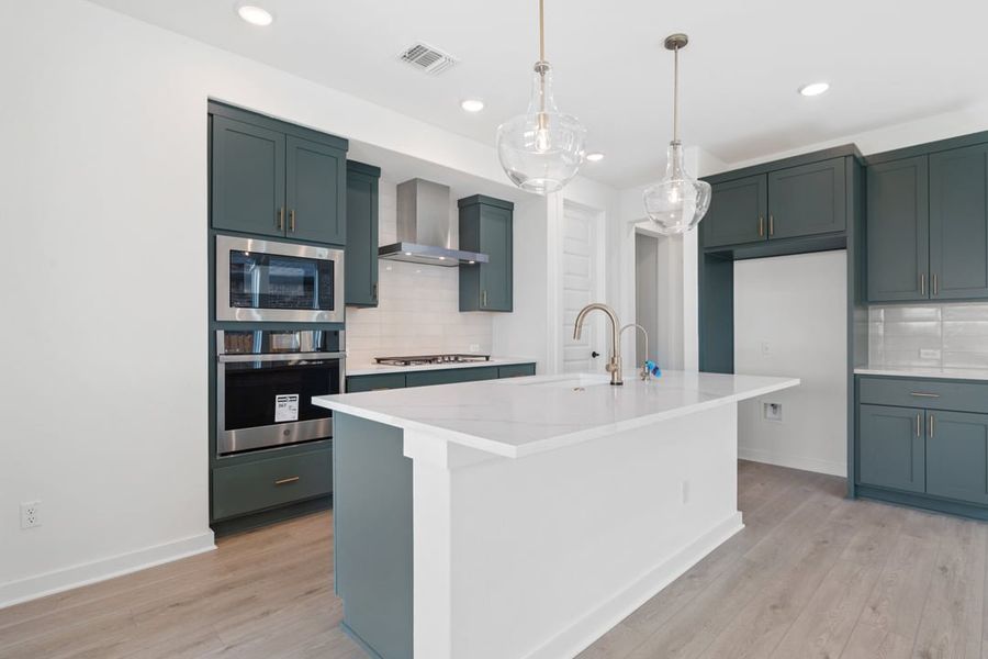 Furnished interior view inside a new home in Flora, Hutto (Image 10).