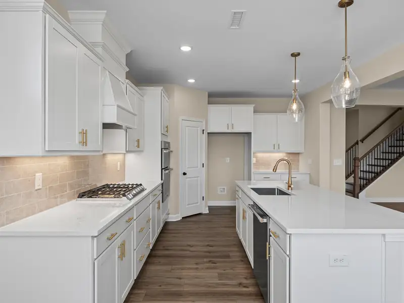 Furnished interior view inside a new home in Tobacco Road, Angier (Image 8).