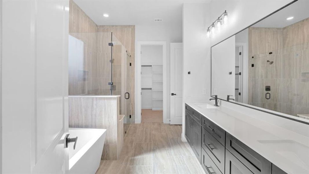 Furnished interior view inside a new home in Northside Place, Carrollton (Image 3).