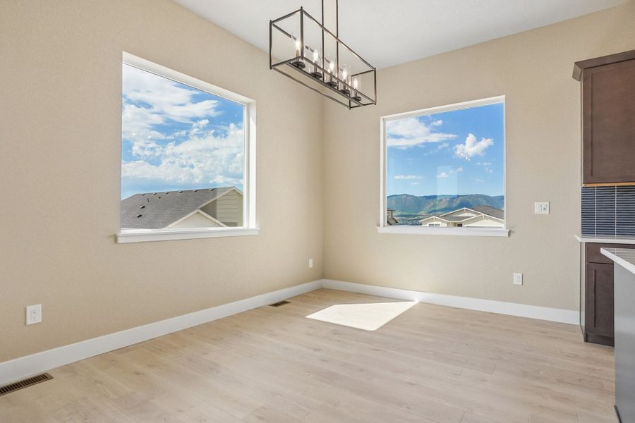 Spacious, unfurnished interior of a new home in Jackson Creek North, Monument (Image 44).