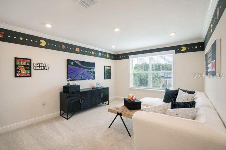 Furnished interior view inside a new home in Briarwood, Alachua (Image 10).