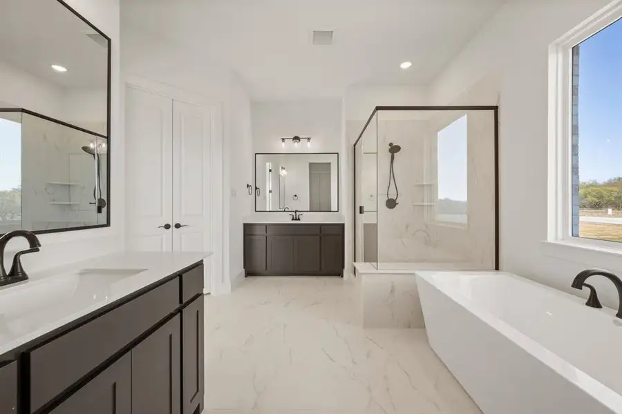 Furnished interior view inside a new home in Rolling Creek Ranch, Aledo (Image 6).