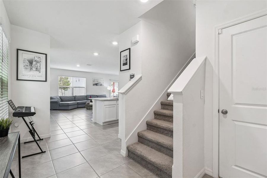 Furnished interior view inside a new home in Westgate at Avalon Park, Wesley Chapel (Image 48).