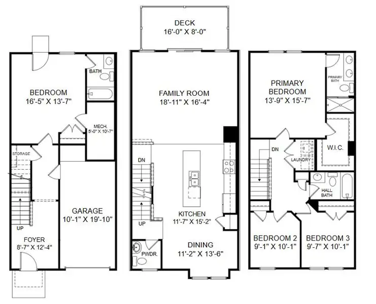 2D floor plan layout of this home in , Johns Island, SC (Image 4).