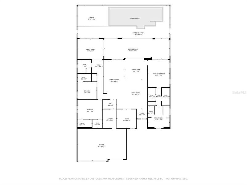 2D floor plan layout of this home in , Venice, FL (Image 3). 2D floor plan layout of this home in , Venice, FL (Image 3).