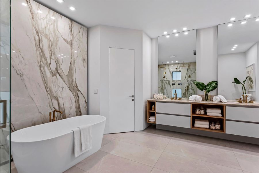 Furnished interior view inside a new home in , Fort Lauderdale (Image 29).