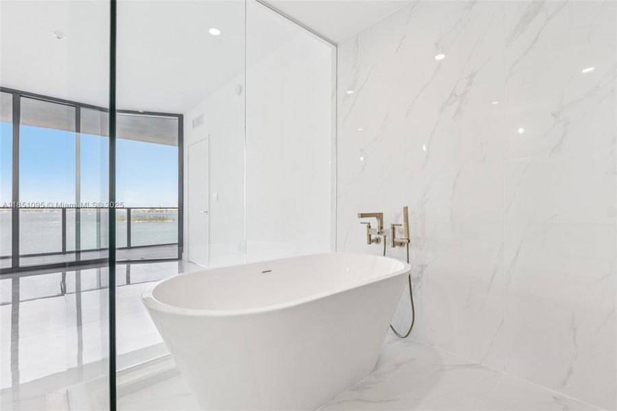 Furnished interior view inside a new home in Aria Reserve, Miami (Image 11).