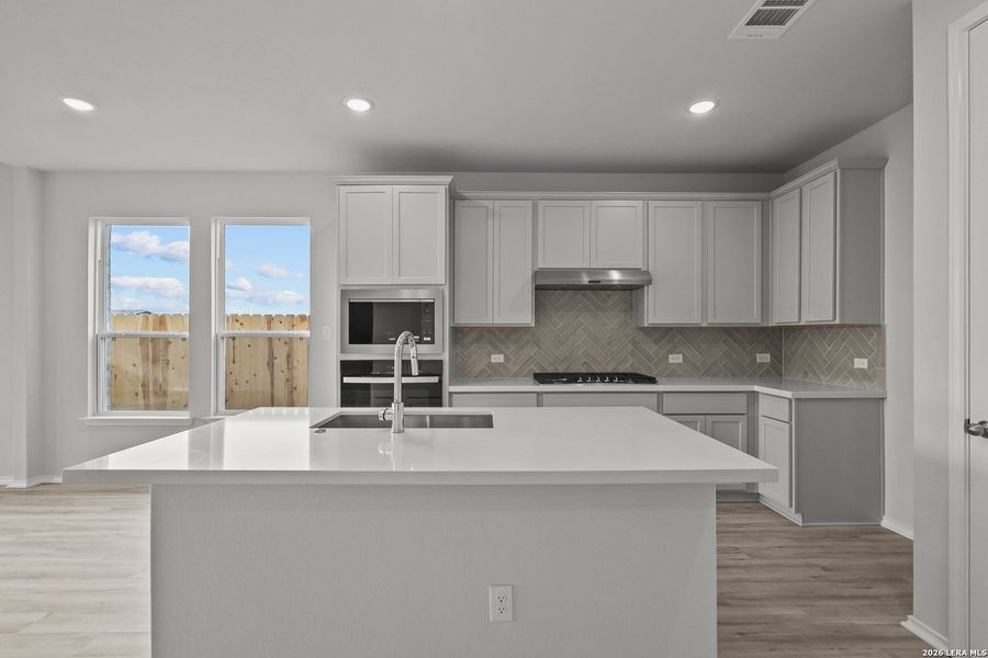 Furnished interior view inside a new home in Sunflower Ridge, New Braunfels (Image 10).