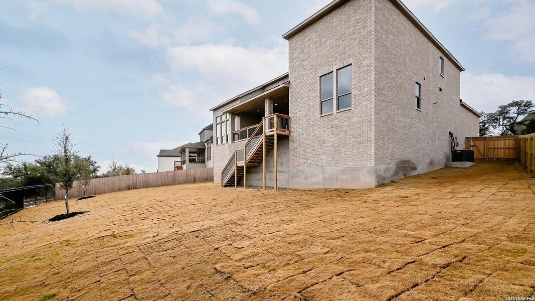 Exterior details and patio area of a home in Johnson Ranch, Bulverde (Image 4). Exterior details and patio area of a home in Johnson Ranch, Bulverde (Image 4).