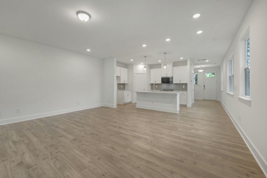 Spacious, unfurnished interior of a new home in Ashmore Townes, Garner (Image 9). Spacious, unfurnished interior of a new home in Ashmore Townes, Garner (Image 9).