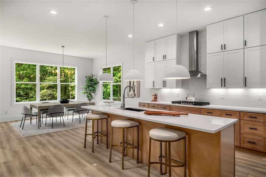 Furnished interior view inside a new home in , Jefferson (Image 13).