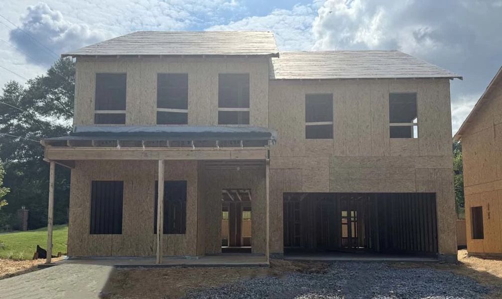 Front Exterior Construction Progress Front Exterior Construction Progress