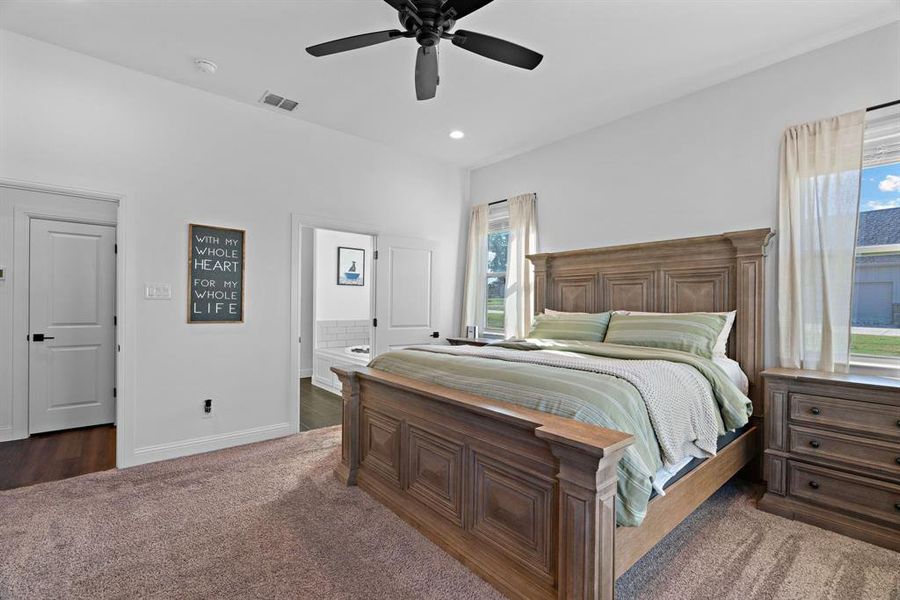 Furnished interior view inside a new home in , Garner (Image 21).