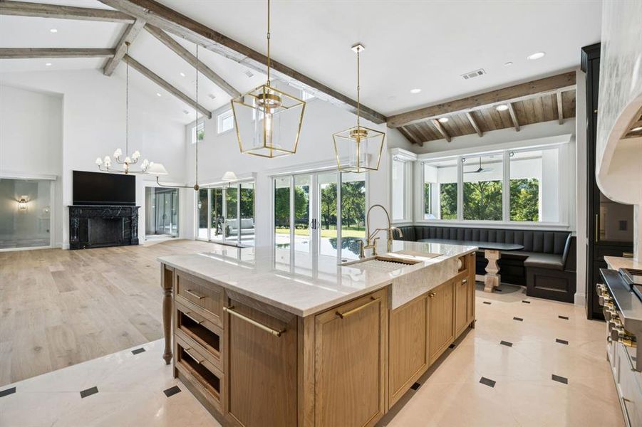 Furnished interior view inside a new home in , Westlake (Image 6). Furnished interior view inside a new home in , Westlake (Image 6).