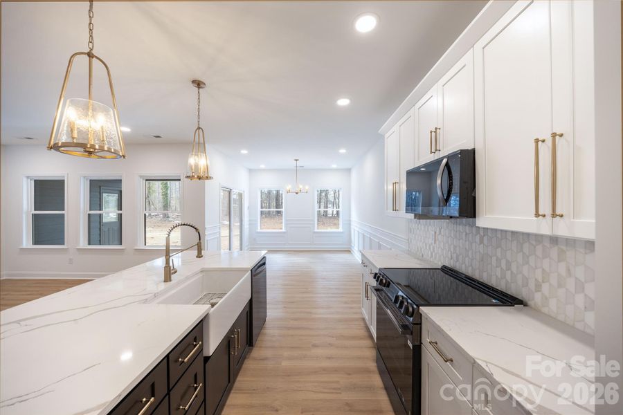 Furnished interior view inside a new home in , Salisbury (Image 16).