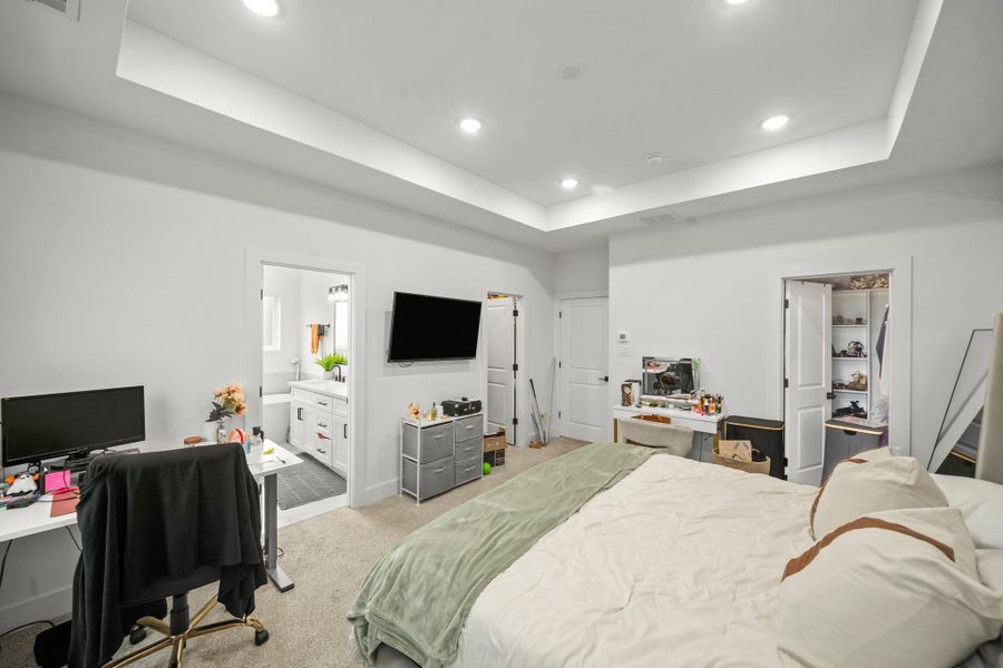 Furnished interior view inside a new home in , Houston (Image 22).