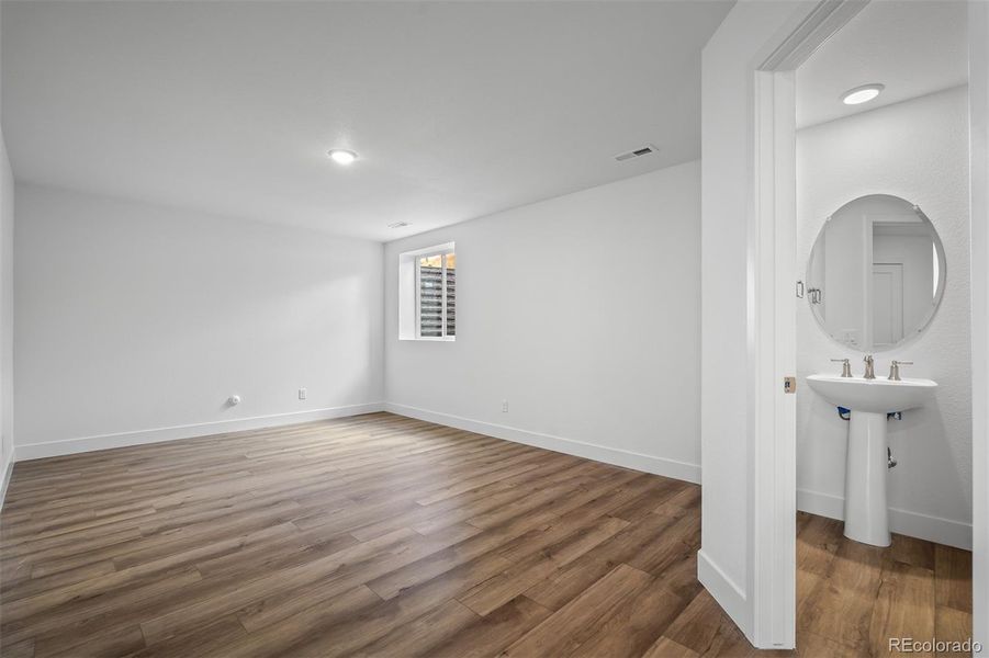 Spacious, unfurnished interior of a new home in Trailside at Cottonwood Creek, Colorado Springs (Image 16). Spacious, unfurnished interior of a new home in Trailside at Cottonwood Creek, Colorado Springs (Image 16).