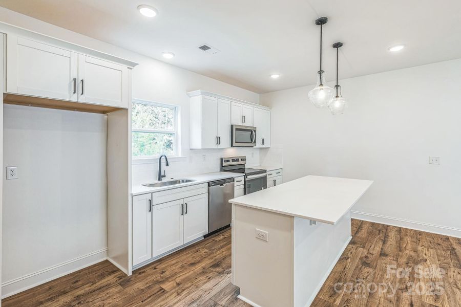 Furnished interior view inside a new home in , Asheville (Image 9). Furnished interior view inside a new home in , Asheville (Image 9).
