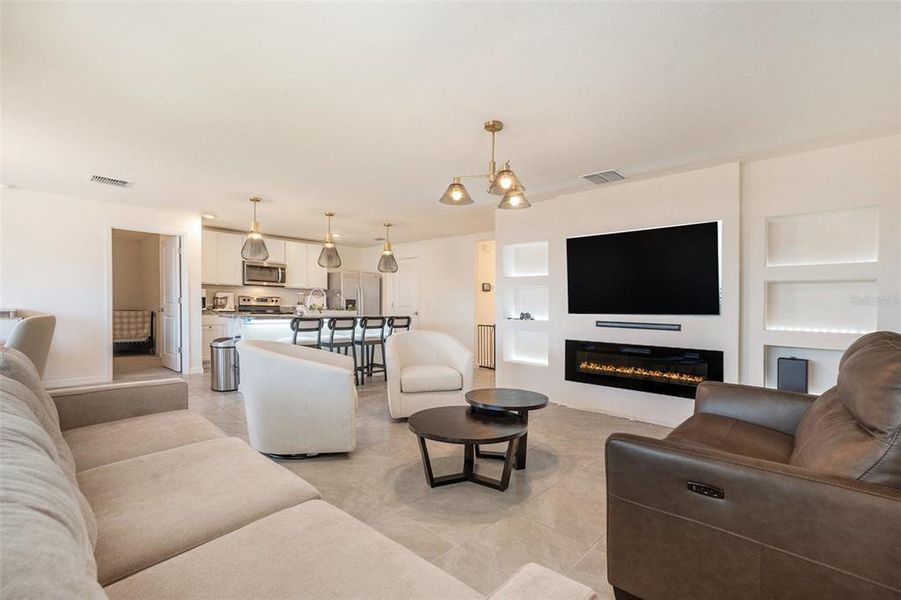 Furnished interior view inside a new home in Bella Lago, Parrish (Image 4).