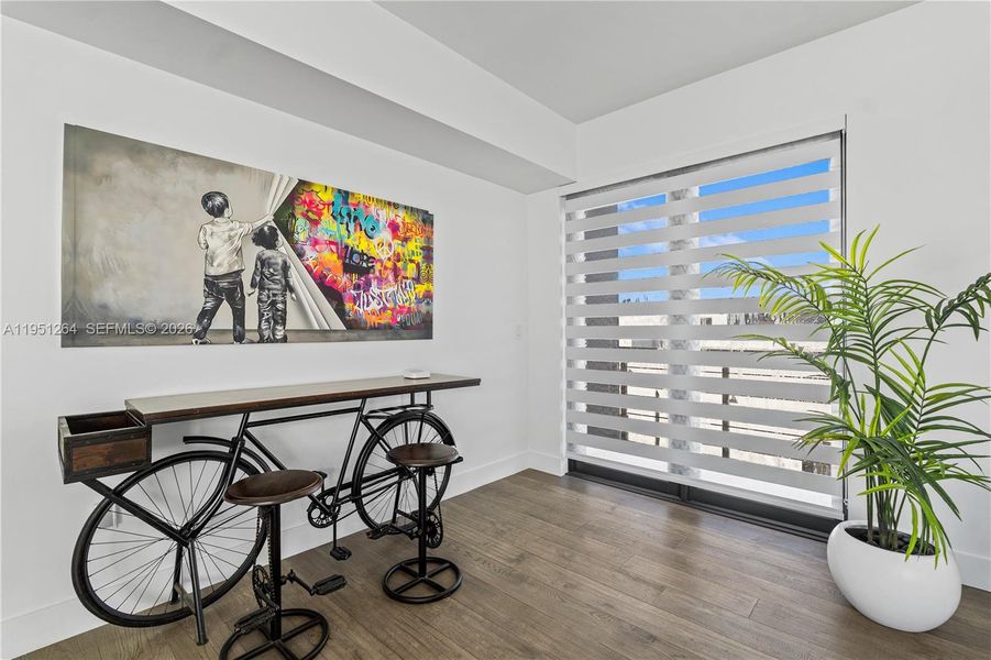 Furnished interior view inside a new home in , Weston (Image 75).