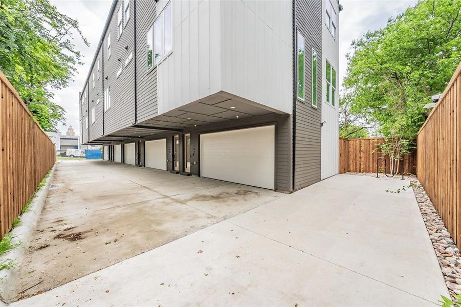 Garages and Guest Parking