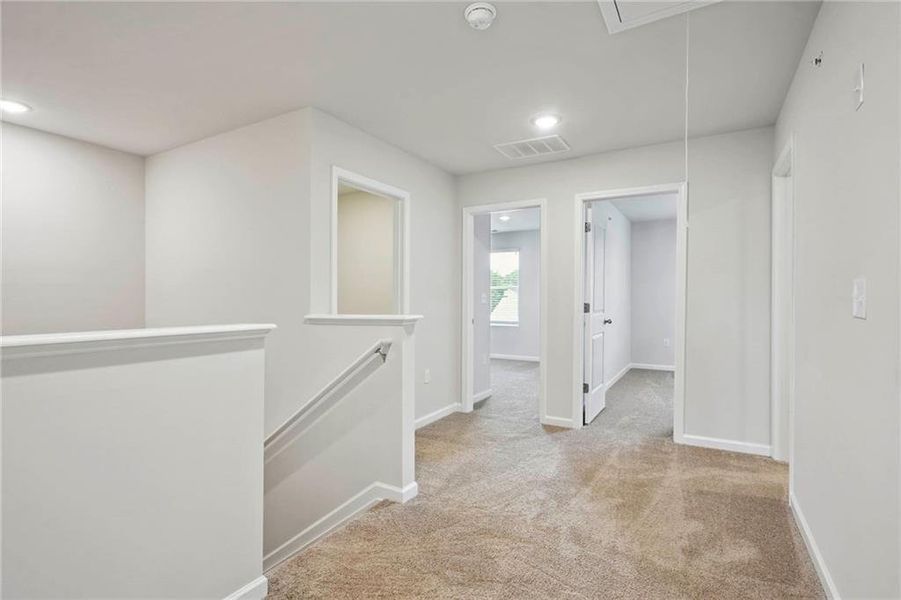 Spacious, unfurnished interior of a new home in The Enclave Townhomes, Hampton (Image 21).