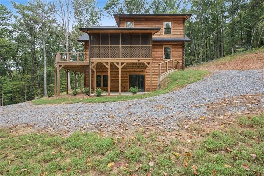 Exterior details and patio area of a home in , Ball Ground (Image 34).