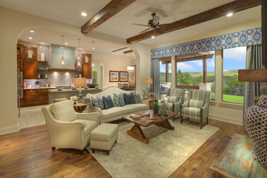 The Colinas II Family Room