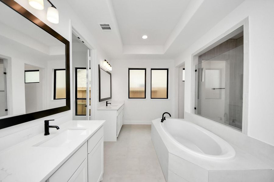 Furnished interior view inside a new home in Candela South, Richmond (Image 12).
